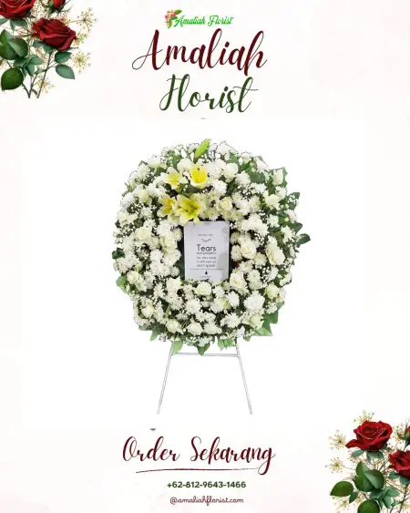 Krans Bunga Duka Mesjid Priyayi